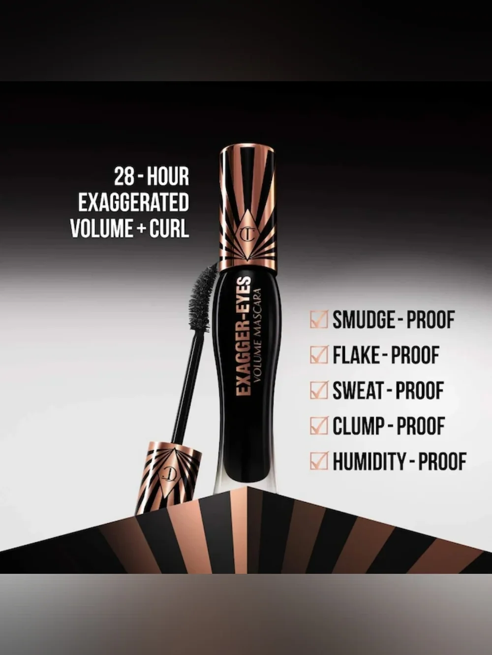 Charlotte Tilbury Exagger-Eyes Volumizing and Curling Mascara